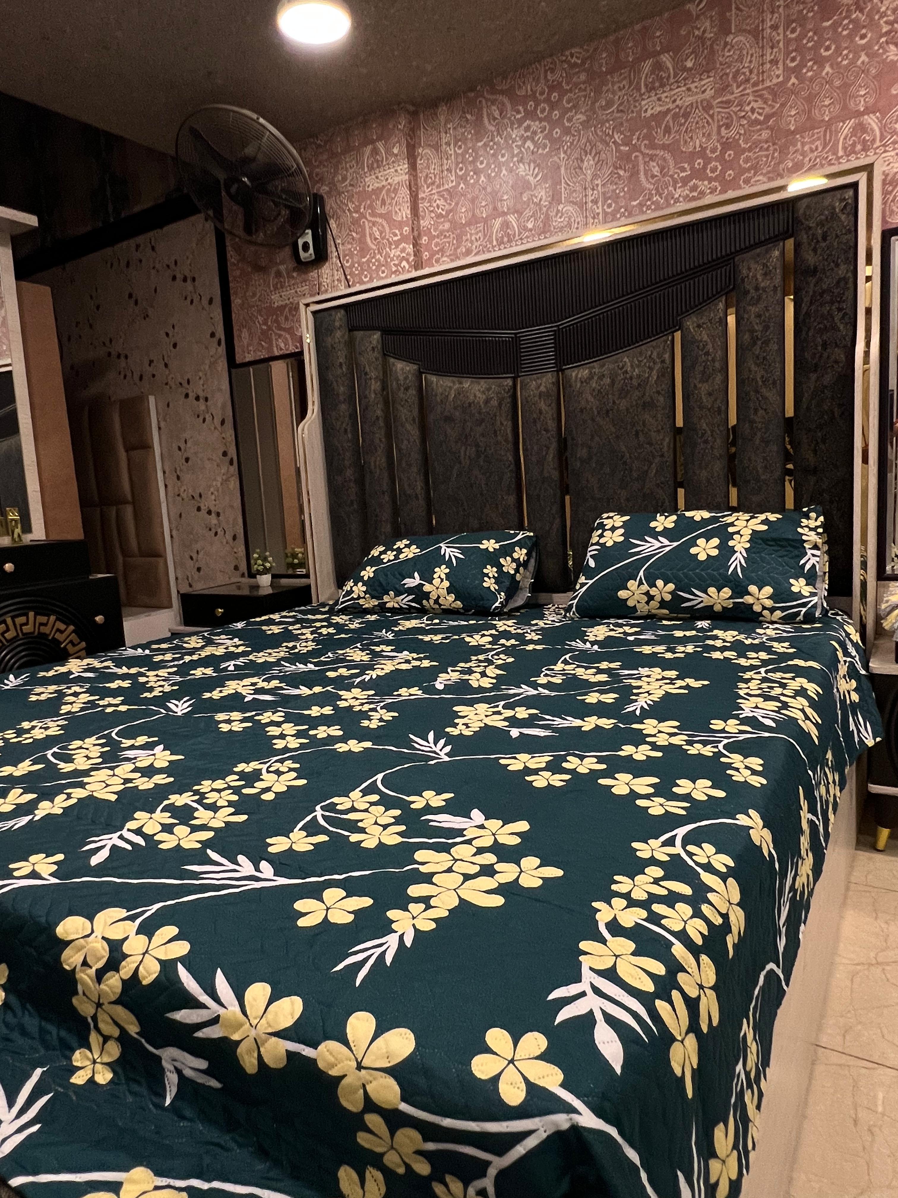 Luxury Printed Bed Sheet