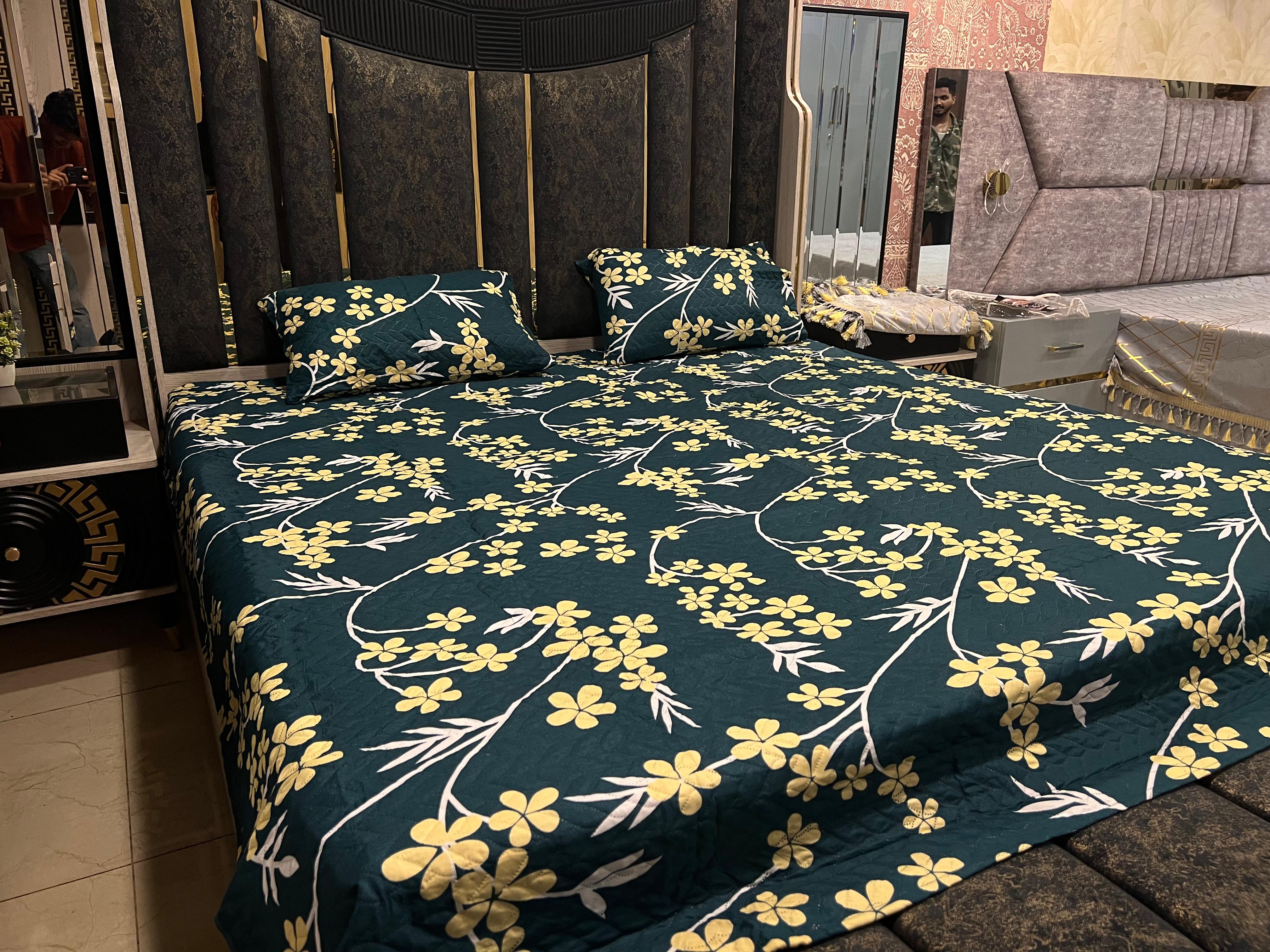 Luxury Printed Bed Sheet