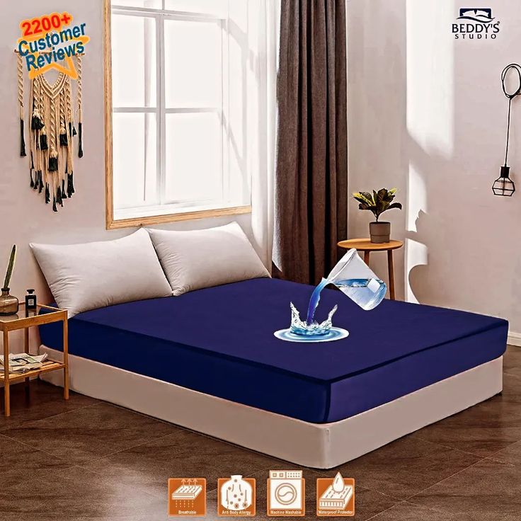 Plain Waterproof Mattress Cover